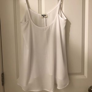 Show me your mumu crisp white tank